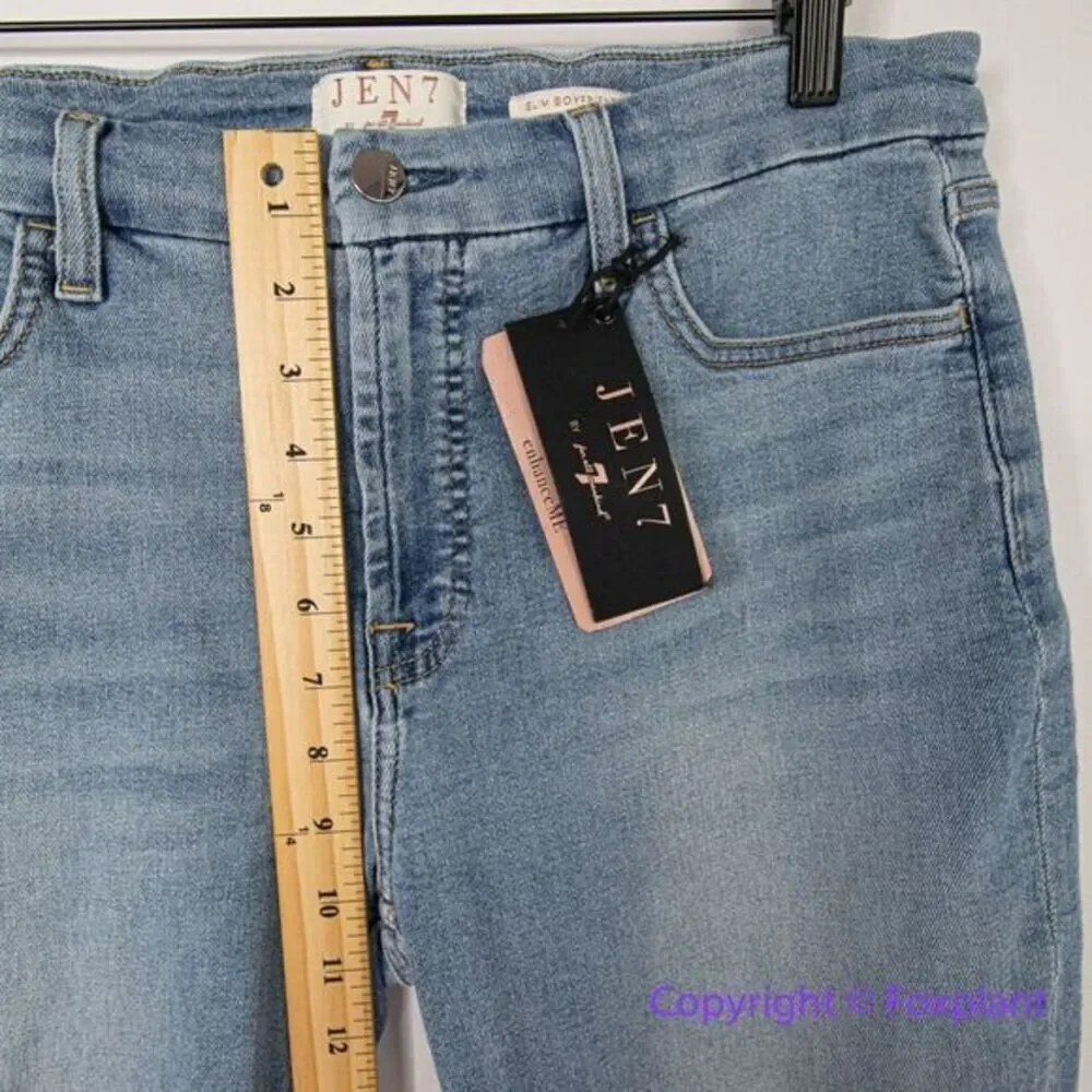 New! Jen7 by 7‎ for All Mankind slim boyfriend jeans, size 10